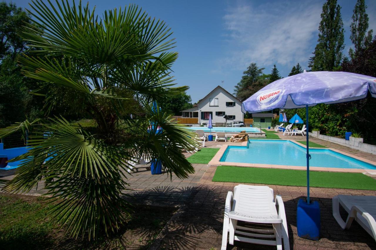 Camping Des Bains Saint-Honoré Exteriér fotografie