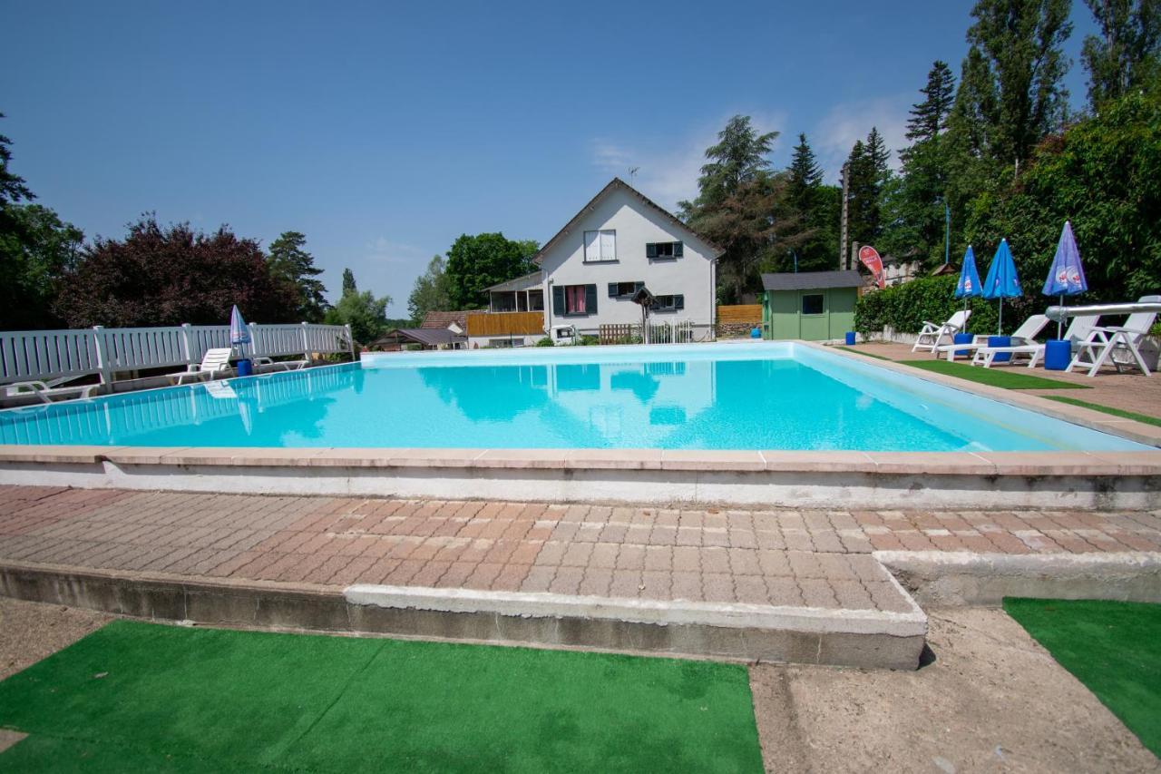Camping Des Bains Saint-Honoré Exteriér fotografie