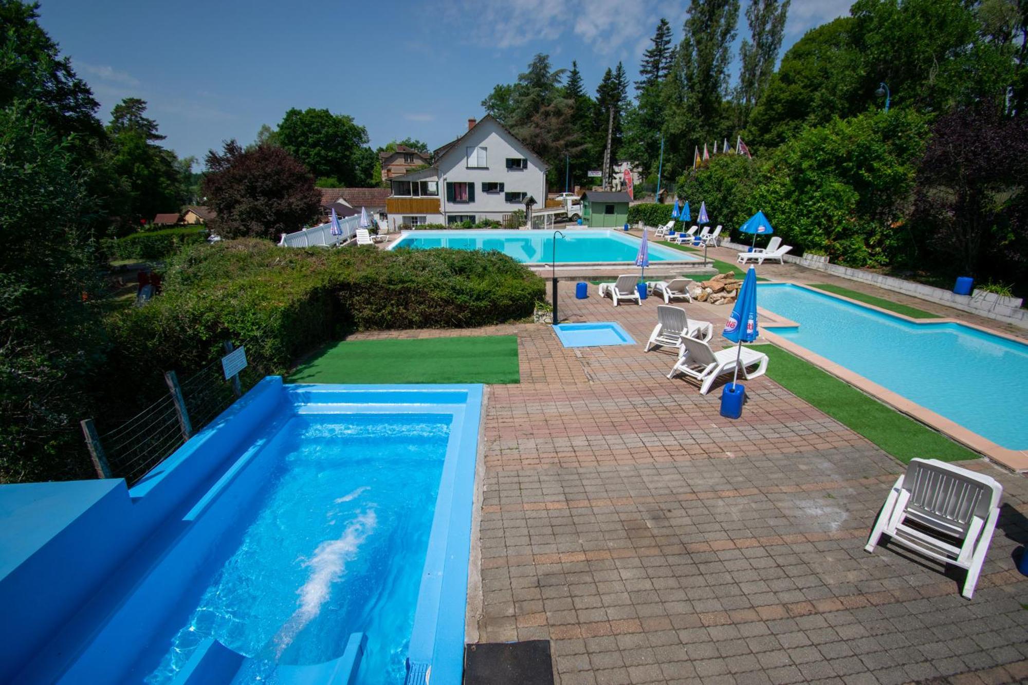 Camping Des Bains Saint-Honoré Exteriér fotografie