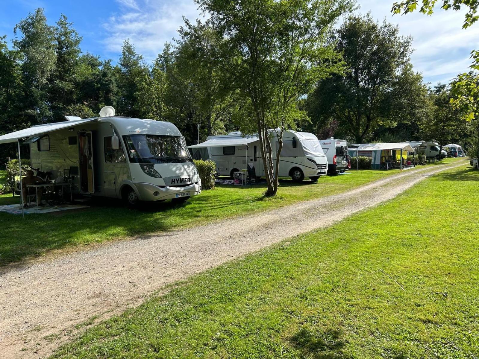Camping Des Bains Saint-Honoré Exteriér fotografie